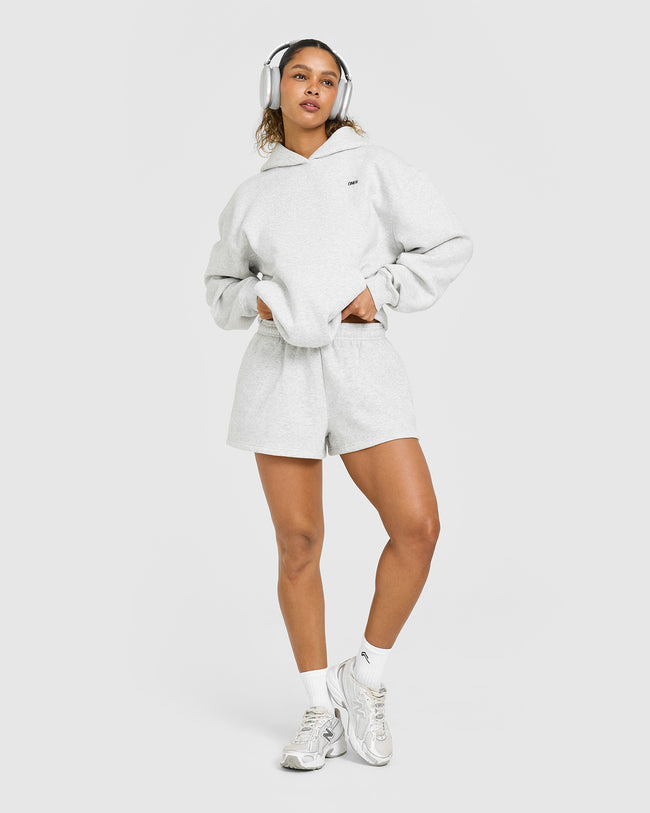 Foundations Hoodie | Light Grey Marl