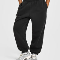 Foundations Oversized Joggers | Black
