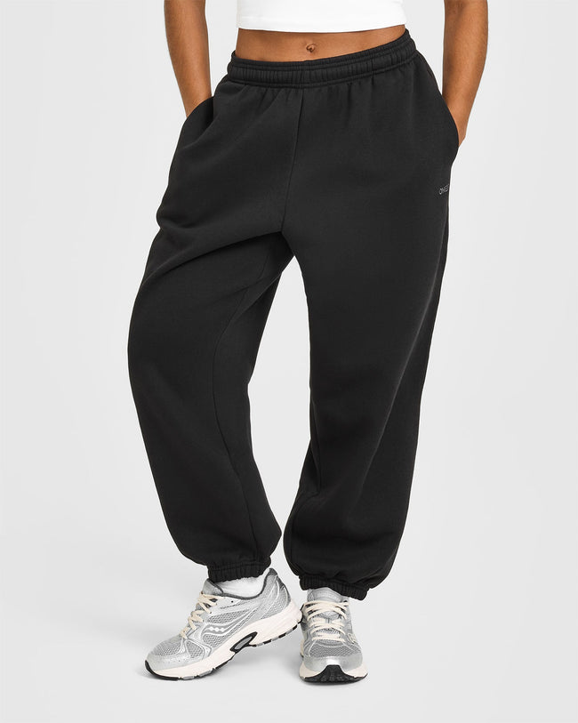 Foundations Oversized Joggers | Black