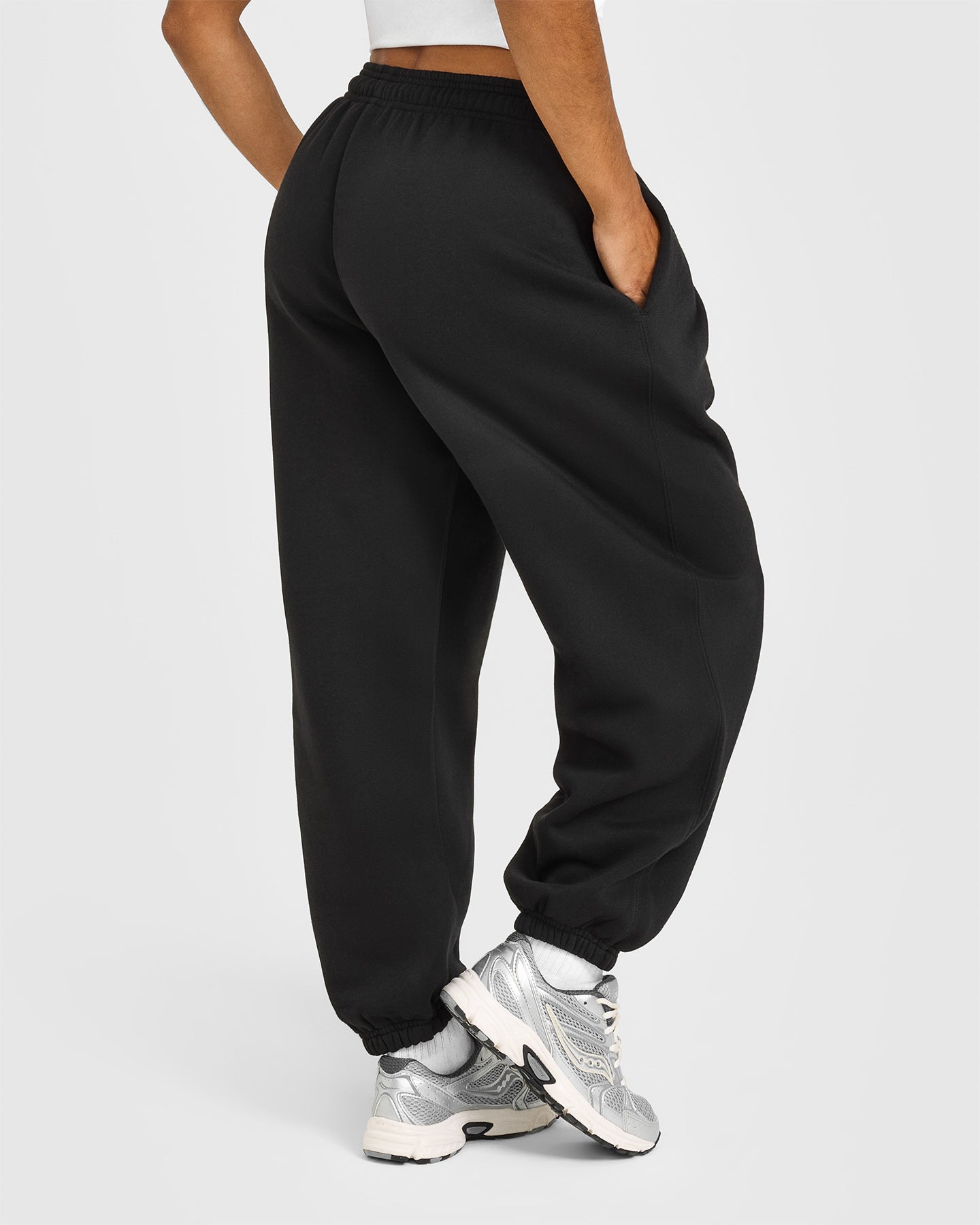 Foundations Oversized Joggers | Black