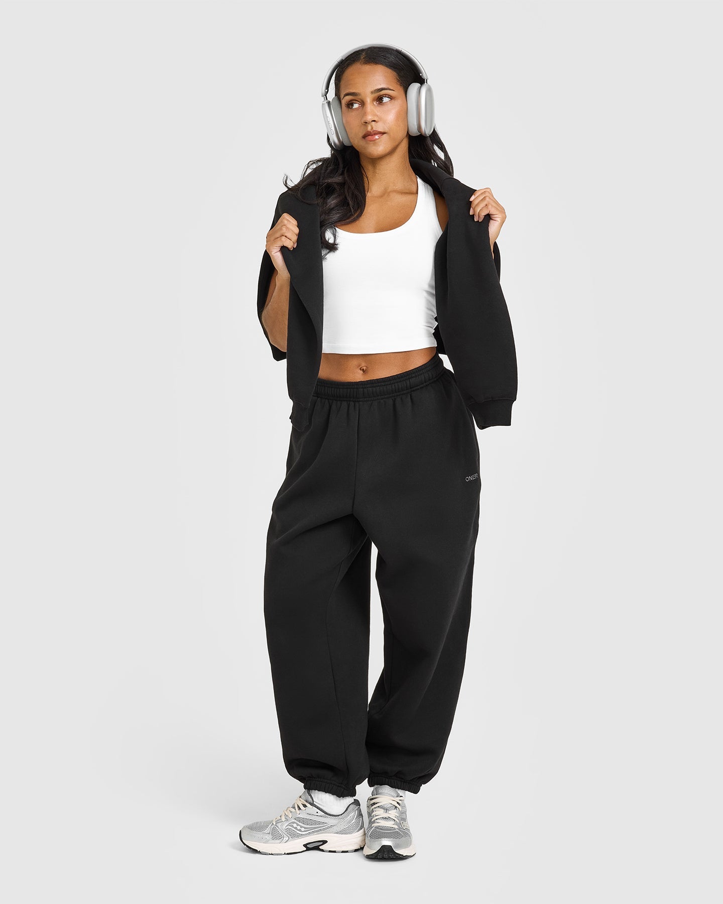 Foundations Oversized Joggers | Black