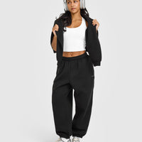 Foundations Oversized Joggers | Black