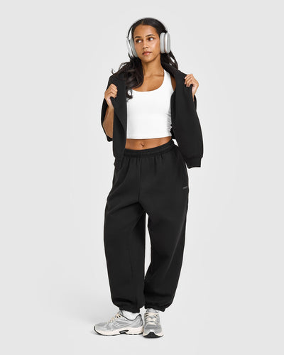 Foundations Oversized Joggers | Black