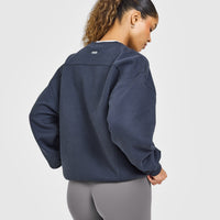 Foundations Oversized Sweatshirt | True Blue