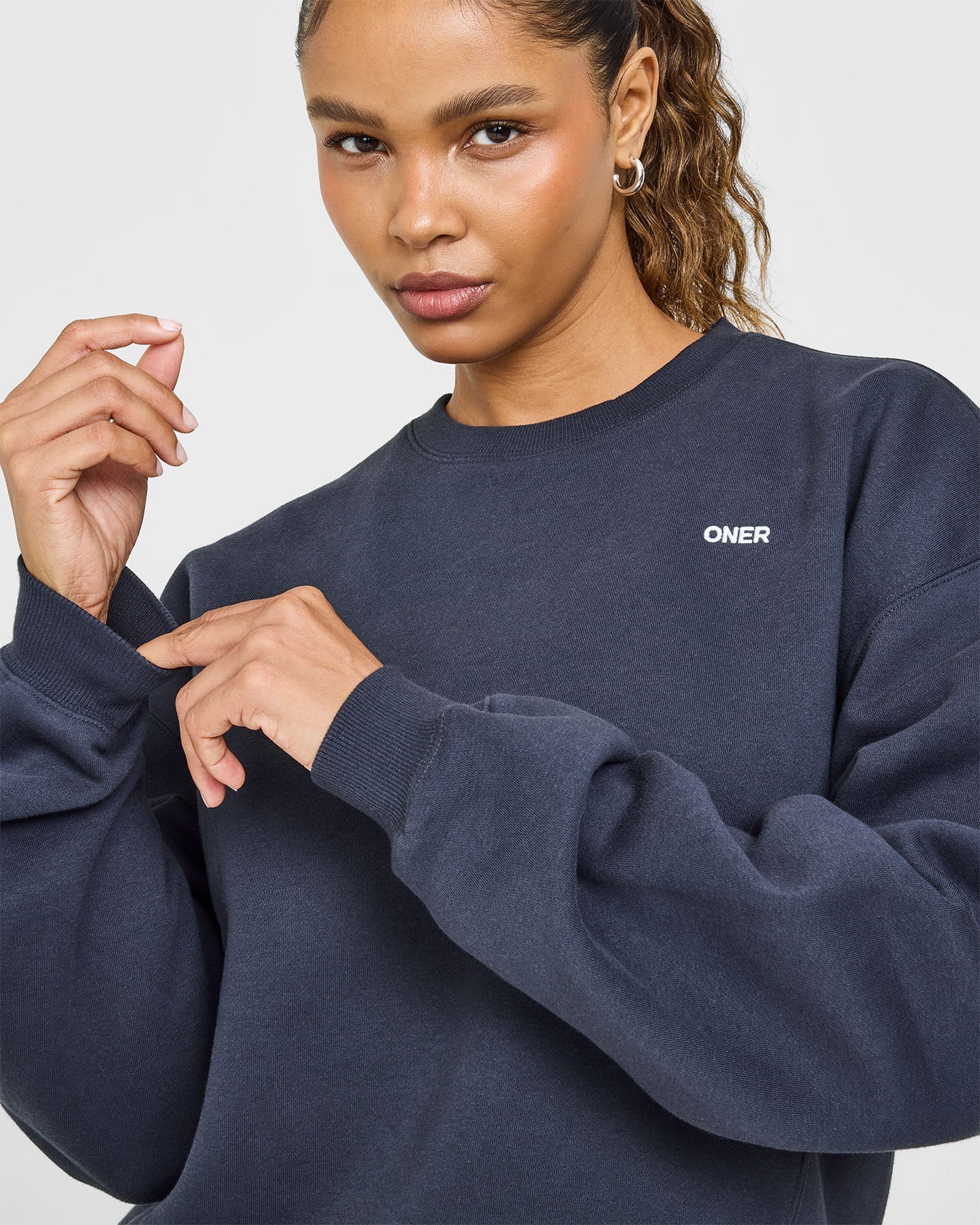 Foundations Oversized Sweatshirt | True Blue