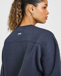 Foundations Oversized Sweatshirt | True Blue