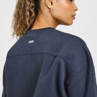 Foundations Oversized Sweatshirt | True Blue
