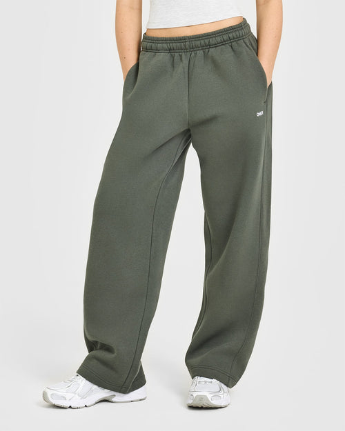 Oner Modal Foundations Straight Leg Joggers | Dark Khaki