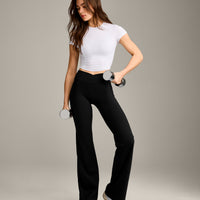 Mellow™ Motion Crew Neck Mid Top | White