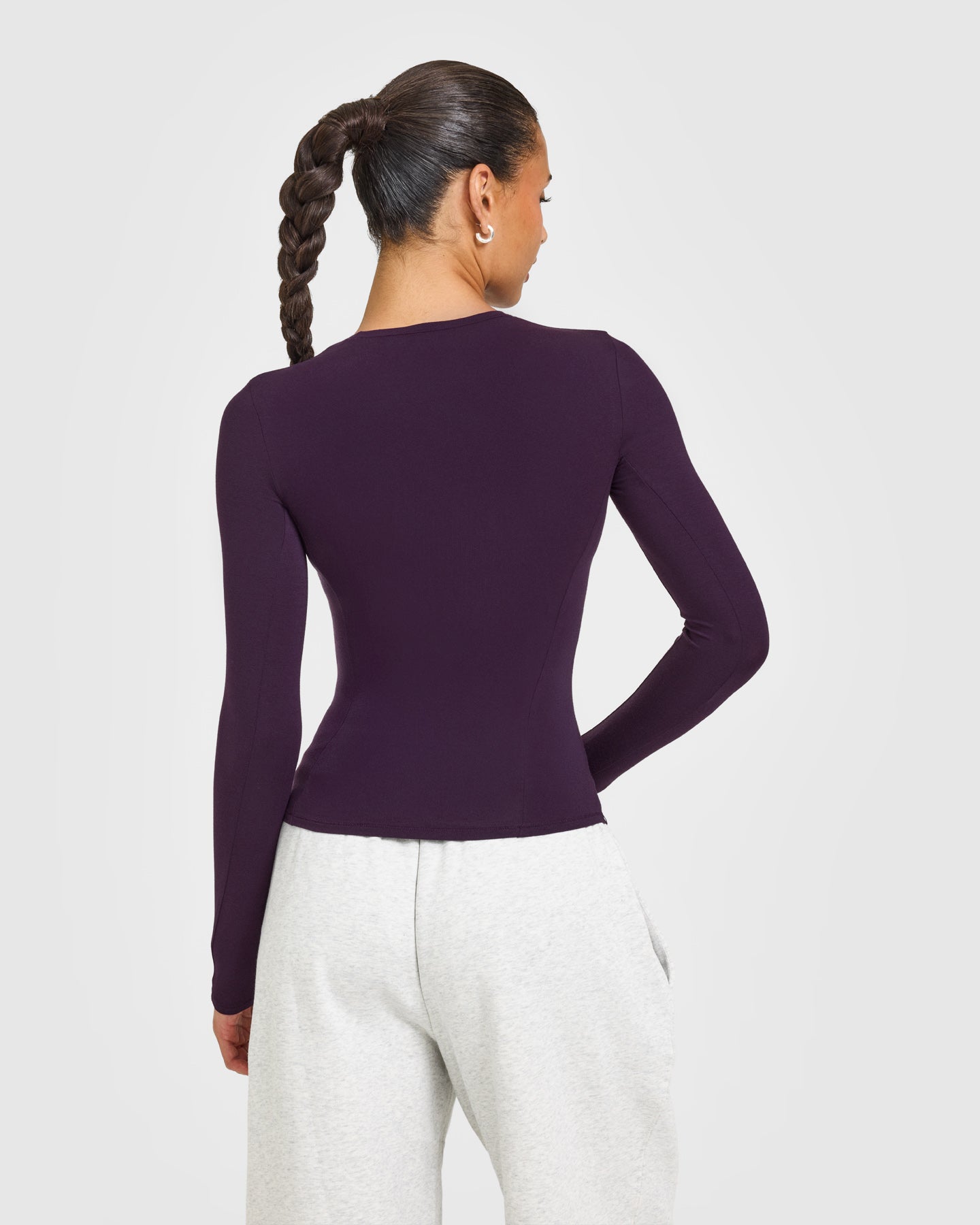 Mellow™ Soft Long Sleeve Top | Blackberry Purple