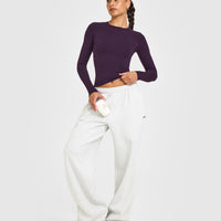 Mellow™ Soft Long Sleeve Top | Blackberry Purple