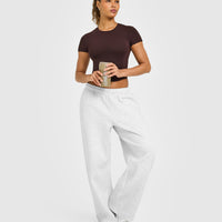 Mellow™ Soft Mid Short Sleeve T-Shirt | Plum Brown