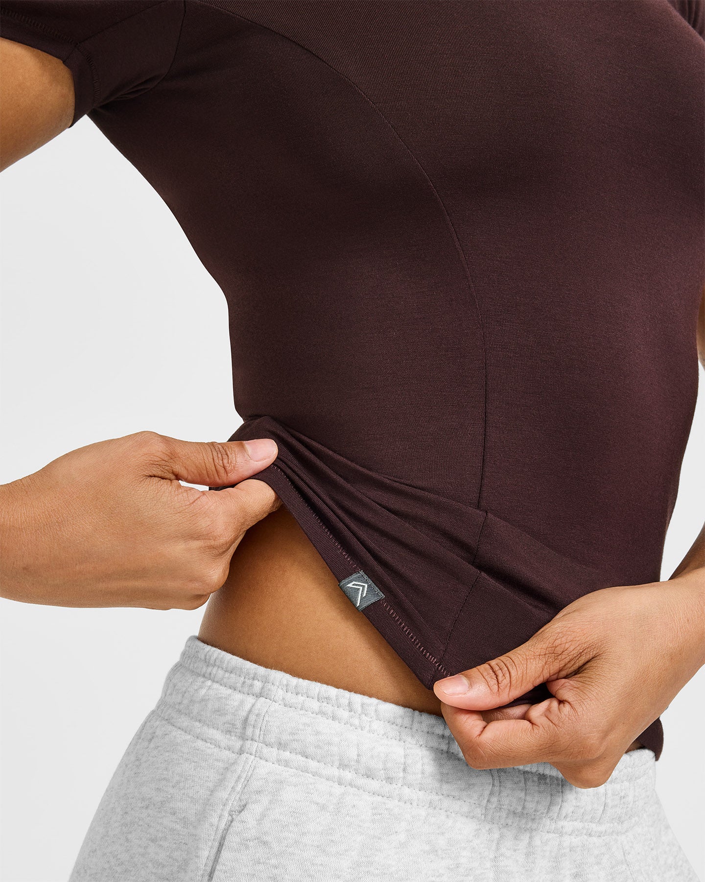 Mellow™ Soft Short Sleeve T-Shirt | Plum Brown