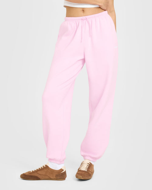 Oner Modal Mid Weight Relaxed Joggers | Chalk Pink