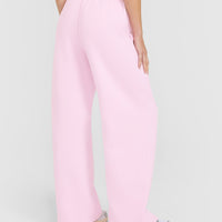 Mid Weight Relaxed Straight Leg Joggers | Chalk Pink