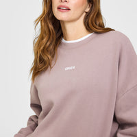Mid Weight Sweatshirt | Dusty Purple