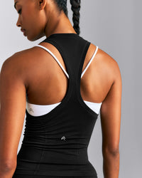 Oner Seamless Fitted Tank Top New Branding | Black