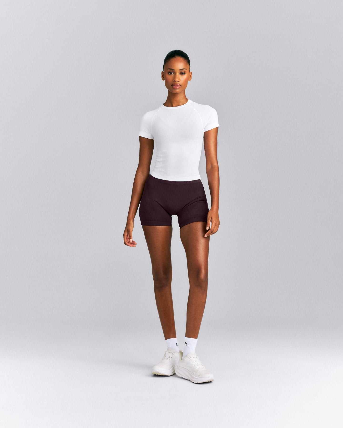 Oner Seamless Fitted Top New Branding | White