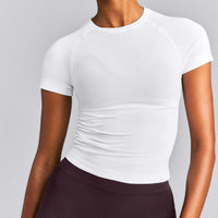 Oner Seamless Fitted Top New Branding | White