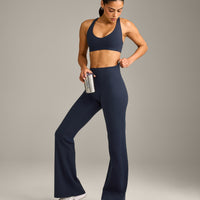 SoftMotion™ Bralette with Grey Logo | True Blue