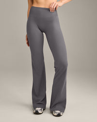 SoftMotion™ Flared Bottoms with Grey Logo | Ash Grey