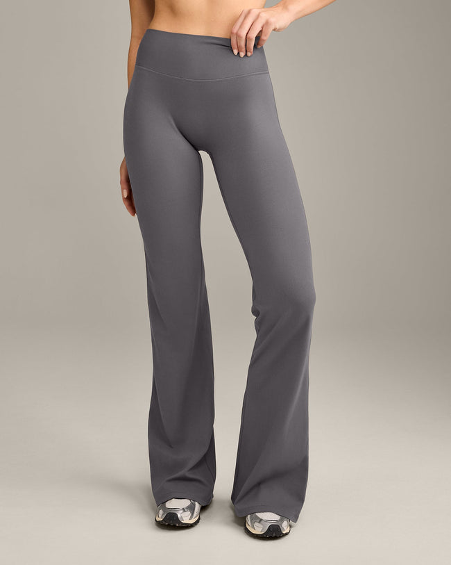 SoftMotion™ Flared Bottoms with Grey Logo | Ash Grey