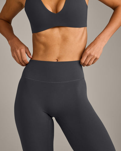 SoftMotion™ Flared Bottoms with Grey Logo | Coal