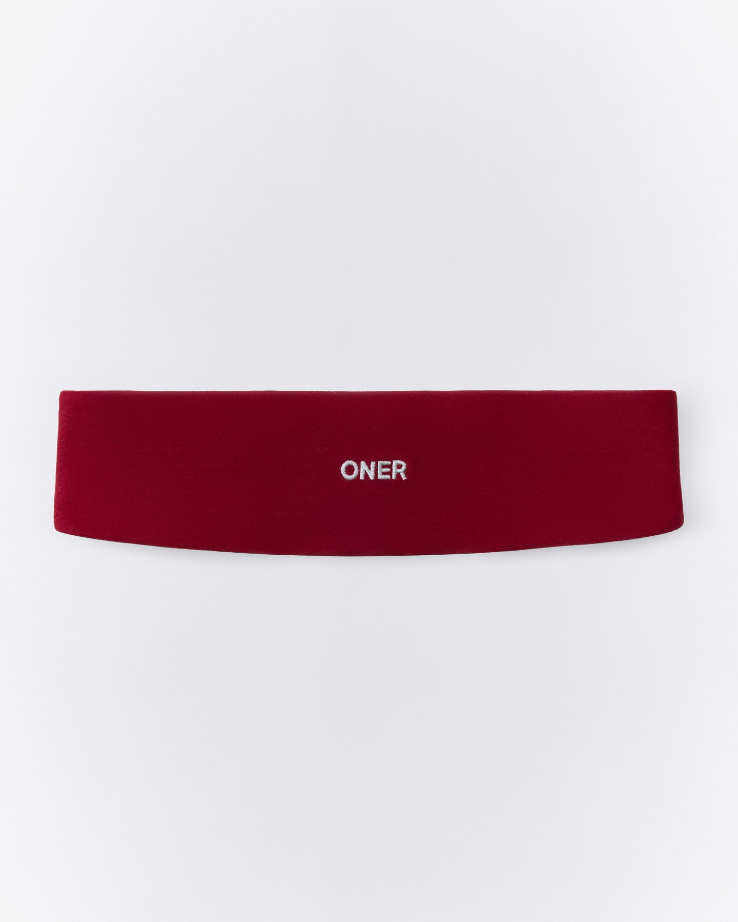 SoftMotion™ Headband with Grey Logo | Ruby Red