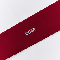 SoftMotion™ Headband with Grey Logo | Ruby Red