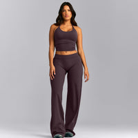 SoftMotion™ Straight Leg Pants New Branding | Dark Umber Brown