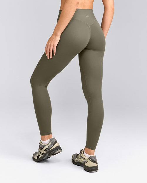 SoftMotion™ High Waisted Leggings | Alpine Green