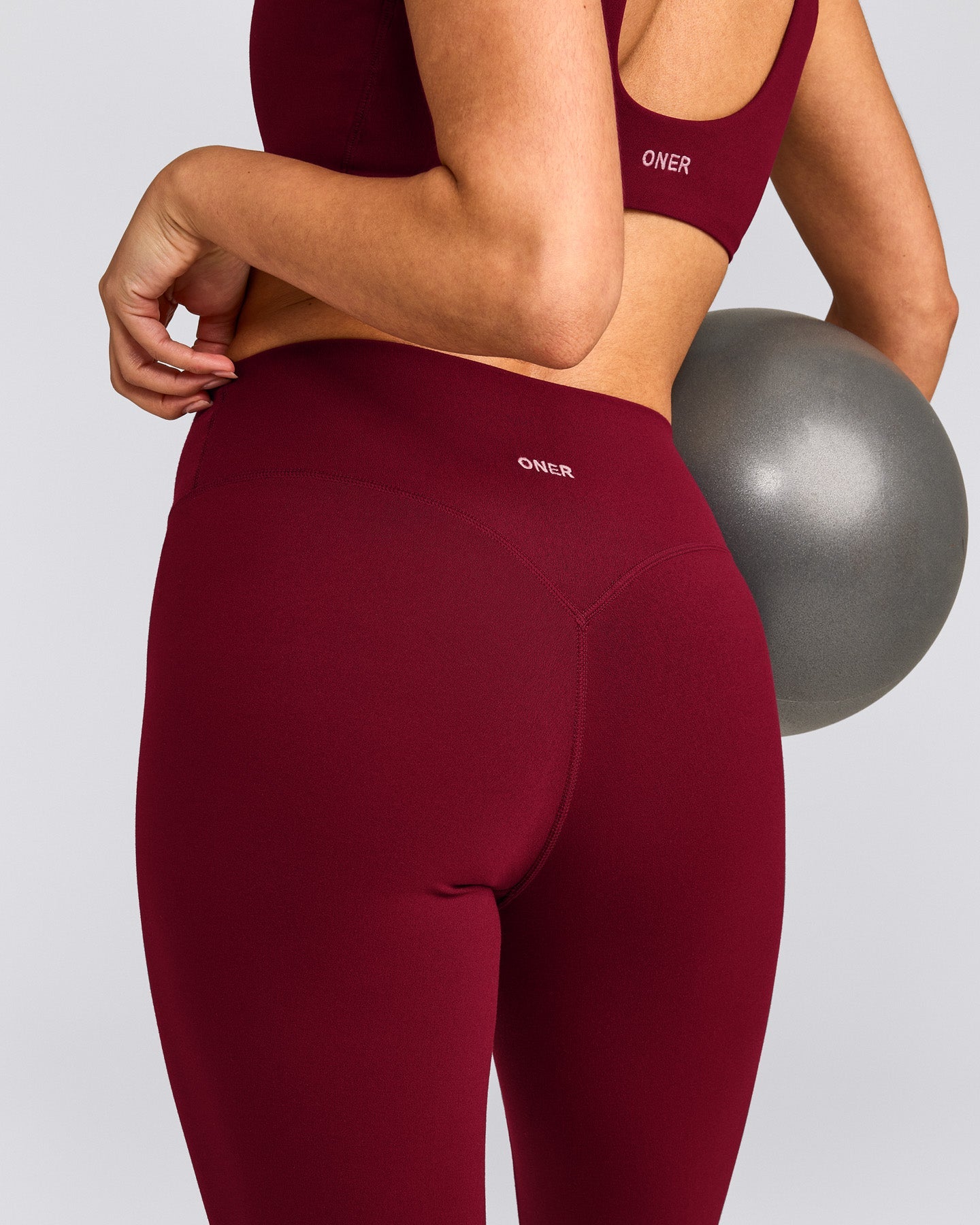 SoftMotion™ High Waisted Leggings | Ruby Red