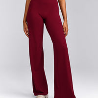 SoftMotion™ Straight Leg Pants | Ruby Red