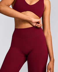 SoftMotion™ Straight Leg Pants | Ruby Red