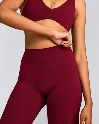 SoftMotion™ Straight Leg Pants | Ruby Red