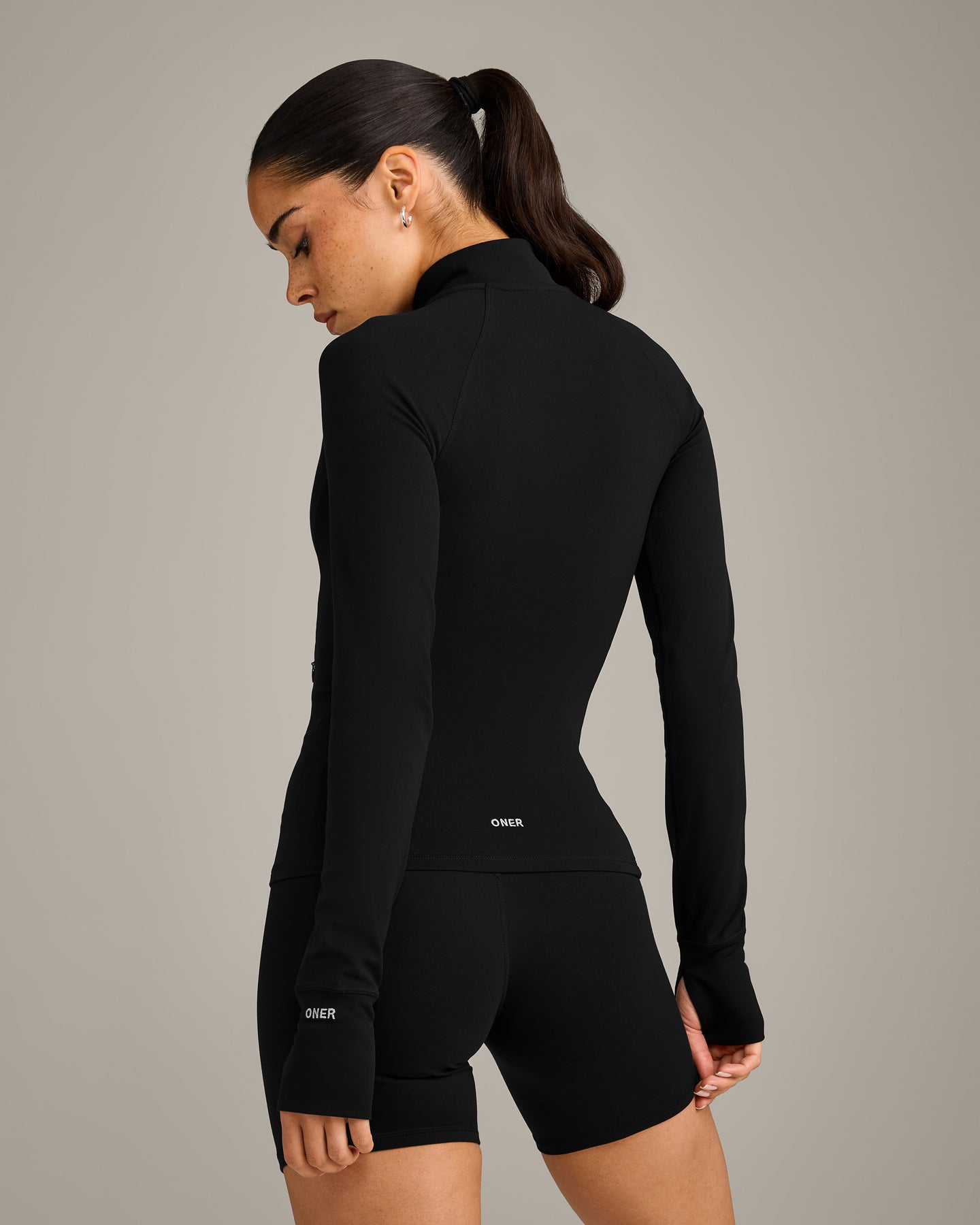 SoftMotion™ Jacket with Grey Logo | Black