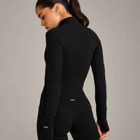 SoftMotion™ Jacket with Grey Logo | Black