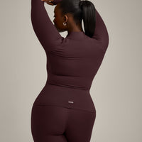 SoftMotion™ Jacket with Grey Logo | Plum Brown