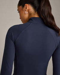 SoftMotion™ Mid Jacket with Grey Logo | True Blue