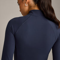 SoftMotion™ Mid Jacket with Grey Logo | True Blue