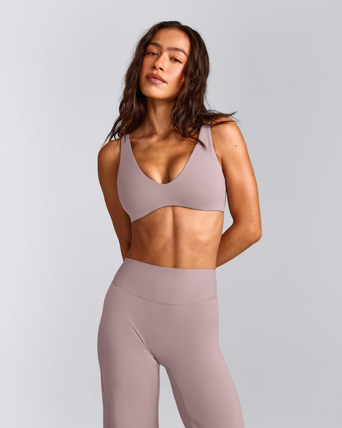 SoftMotion™ Scoop Back Bralette | Dusty Purple