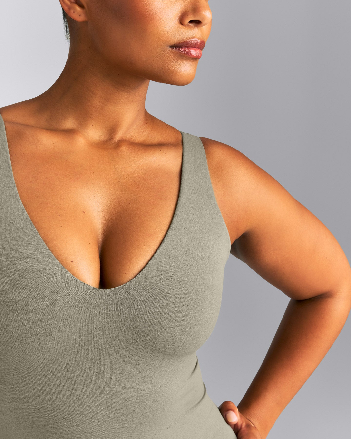 SoftMotion™ Scoop Neck Tank Top | Alpine Green