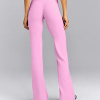 SoftMotion™ Wrap Flared Pants | Rose Pink