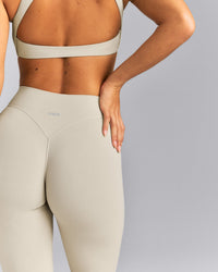 SoftMotion™ Wrap Flared Pants | Oatmeal