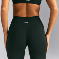 SoftMotion™ Wrap Leggings | Emerald Noir