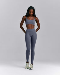 SoftMotion™ Wrap Leggings | Granite Blue