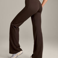 UnifiedMove™ Wrap Flared Bottoms with Reflective Logo | 70% Cocoa