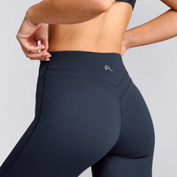 UnifiedMove™ Wrap Flared Trousers with Reflective Logo | True Blue
