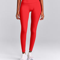 UnifiedMove™ High Waist Leggings New Branding | Muscle Mommy Red
