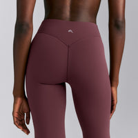 UnifiedMove™ V Front Mid Rise Flared Pants | Velvet Mocha